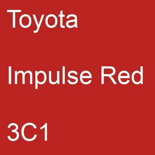 Toyota, Impulse Red, 3C1.